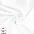 Tissu coton blanc - Oeko-Tex