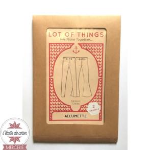 Patron "Lot Of Things" - Pantalon ALLUMETTE (2 versions)