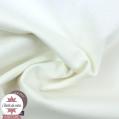 Tissu toile de coton canvas - blanc