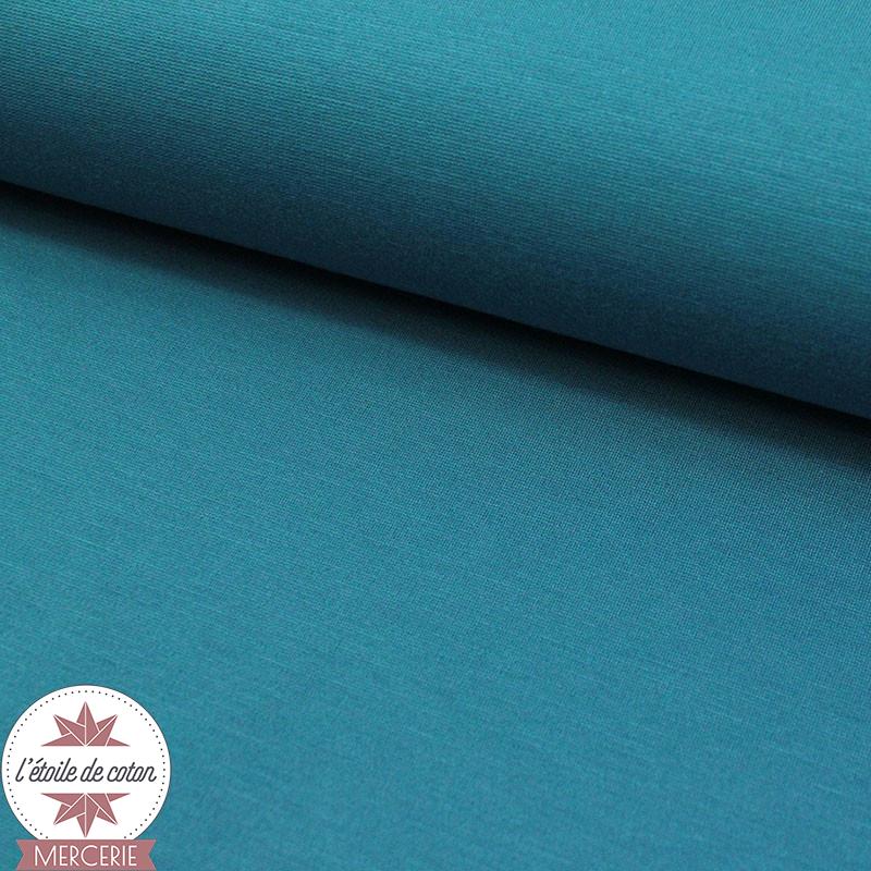 Stenzo Jersey Tissu Points Turquoise Coloré 1 m