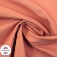 Tissu popeline de coton Oeko-Tex - rose blush