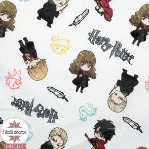 Tissu coton BIO - Harry Potter - Personnages