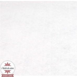 Coupon de feutrine blanc - 45 x 50 cm