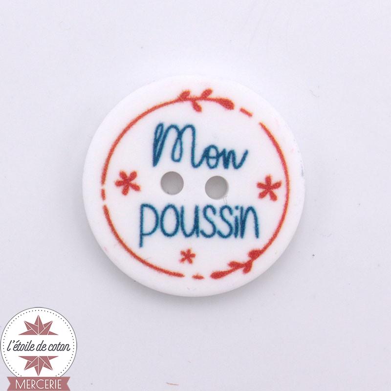 Bouton message "Mon p'tit mec" - 20 mm