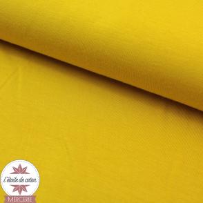 Jersey modal uni - jaune tournesol - Oeko-Tex