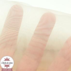 Tissu Celamide - voile biodégradable transparent