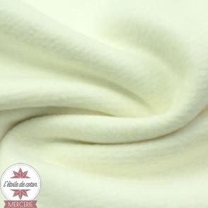 Tissu molleton coton bio - grande largeur