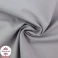 Tissu coton gris souris - Oeko-Tex