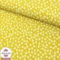 Tissu viscose fleurie Radiance by Pénélope - jaune