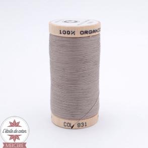 Fil 100% coton bio 100 m ou 275 m - gris clair