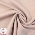Jersey de coton uni lurex - rose (Oeko-Tex)