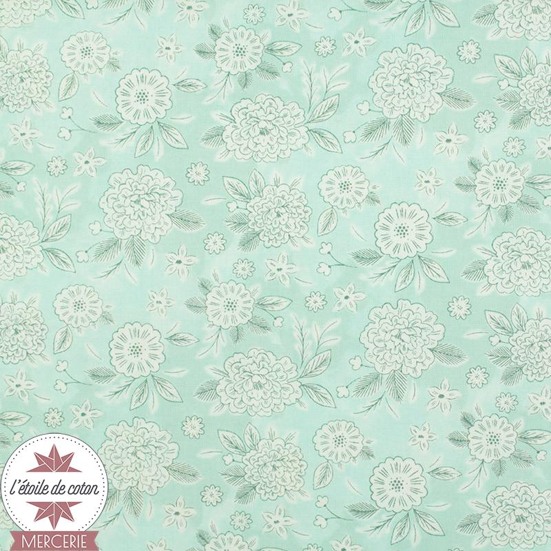 Popeline Cotton + Steel - Flower Dream - Earth Magic Collection