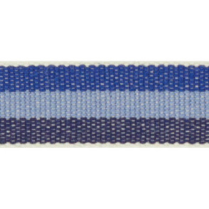 Ruban taffetas coton 15 mm coloris bleu
