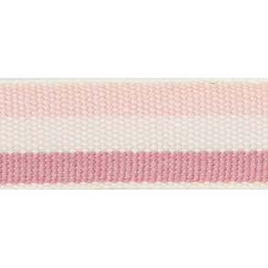 Ruban taffetas coton 15 mm coloris rose
