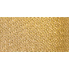 Ruban de satin glitter 15 mm - doré