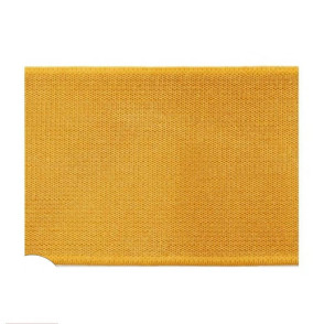 Ruban élastique uni jaune moutarde 40 mm
