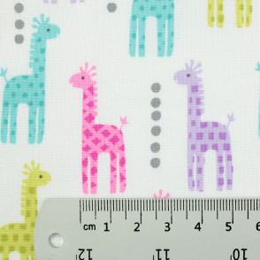 Coton Michael Miller collection Zoo Littles - Mini Giraffes